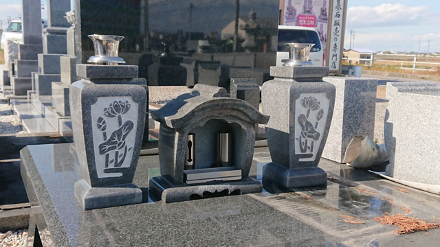 お墓の小物の単品販売